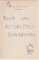 Effel, Jean:
Die Erziehung Adams. (Jean Effel rajzos dedikációival.)
Berlin, 1956. Aufbau-Verlag (...