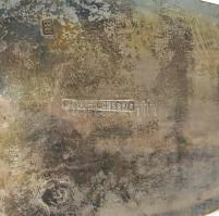 Wirth János és Fia ezüst (Ag) merőkanál, jelzett, nettó: 255g