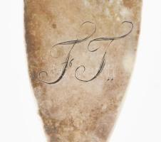 Ezüst (Ag) merőkanál, 13 latos, jelzett, nettó: 170g