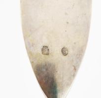 Ezüst (Ag) szószos kanál, jelzett, nettó: 170g