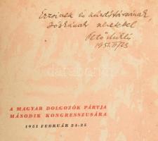 Kardos László, Pető Miklós, Radó György (szerk.): ,,Van ilyen párt!". Versek. Az egyik szerkesz...