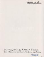 Jean Effel:
Breves rencontres. (Számozott példány, Jean Effel aláírt, számozott színes kőnyomatával...