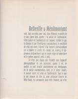 Ronis, Willy - Mac Orlan, Pierre: Belleville et Ménilmontant. Willy Ronis fotóművész felvételei Pier...
