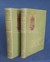 Magyarország történeti emlékei az 1896. évi Ezredéves Országos Kiállításon. Szerkesztik: Czobor Béla és Szalay Imre. I-II. rész. [Teljes mű két kötetben.] Budapest-Bécs, (1897-1903). Gerlach Márton és Társa (Hornyánszky Viktor Cs. és Kir. Udv. könyvnyomdája). [12] + 200 + [4] p. + 40 (XL) t. (feliratozott hártyapapírral védett táblák, ebből 19 színes); [201]-470 + [2] p. + 50 ([XLI]-XC) t. (feliratozott hártyapapírral védett táblák, ebből 17 színes, egy színes és dupla oldalas). Folio. Egyetlen kiadás. Oldalszámozáson belül egész oldalas és szövegközti képekkel gazdagon illusztrált. A magyarság megtelepülésének ezeréves évfordulóját ünneplő reprezentatív munka szaktanulmányait neves szakértők írták, a munka jelentős terjedelmet szentel a politikatörténeti áttekintések, a hadtörténet, az ötvösművészet és érmeművészet, valamint a pedagógiatörténet témáinak. Tartalmából: Szendrei János: Hadtörténeti emlékek Nagy Lajos és Zsigmond korából - Réthy László: Érmek a vegyesházi királyok korából - Mihalik József: A csúcsíves műízlés ötvösművészetének emlékei - Mihalik József: Az ötvösművesség emlékei a renaissancetól a XVIII. század végéig - Radisics Jenő: Egyházi öltönyeink a XV-XVIII. századból - Radisics Jenő: A magyar művészi ipar az ezredéves kiállításon - Gohl Ödön: Emlékérmeink - Réthy László: Habsburgkori magyar és erdélyi folyó érmek - Schönherr Gyula: Czéhemlékeink a XVII. és XVIII. századból -Ősfoglalkozások. Herman Ottó: Az ősfoglalkozások bevezetése 1. A halászat. 2. A pásztorkodás - Nagy Géza: A vadászat a magyarságnál. A címoldalakon és a második kötet címoldal utáni levelének mindkét oldalán, illetve mindkét kötet egy-egy tábláján egykori gyűjteményi bélyegzés nyomai, a második kötet címnegyedívének levelein halvány foltosság, 7 tábláján kisebb foltosság, a levelek alján halvány ázásfolt. Egységes, díszesen aranyozott, zöld, kiadói egészvászon kötésben, első kötéstábláinak bal felső részén a Magyar Szent Korona süllyesztett, arany alapra nyomtatott képével, a második kötet gerincén apró foltossággal. Jó példány.