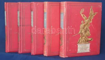 Gracza György:
Az 1848-49-iki magyar szabadságharcz története. I-V. kötet. (A képek legnagyobb rész...
