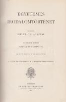 Egyetemes irodalomtörténet. Szerkeszti Heinrich Gusztáv. I-IV. kötet. [Teljes.]
I. kötet: Ó-kori ke...
