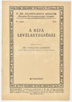 Komlóssy György: A répa levélbetegségei. M. Kir. Földmívelésügyi Miniszter 38. sz. Bp., 1943, "Pátria", 8 p.