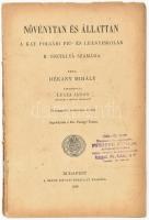 Dékány: Növénytan és állattan a kat. polgári fiú- és lányiskolák II. osztálya számára. Átdolgozta Lucza János. Bp., 1936, Szent István-Társulat. Hiányzó borítóval, javított kötéssel.