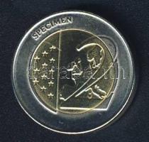 Németország DN 2€ "Saarland" próbaveret! T:1 Tanúsítvánnyal!