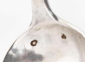 Antik ezüst (Ag) kanál, jelzett, nettó: 87g