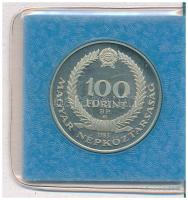 1983. 100Ft alpakka "Czóbel Béla" eredeti tokban, tanúsítvánnyal T:UNC (eredetileg PP)
Ad...