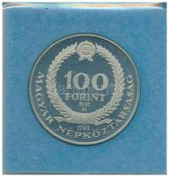 1983. 100Ft alpakka "Czóbel Béla" eredeti tokban, tanúsítvánnyal T:UNC (eredetileg PP)
Ad...