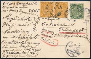 1911 Képeslap Kratochwill Károlynak, József főherceg fiainak a nevelőjének címezve Budapestre / Postcard to Budapest