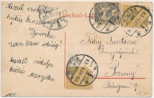 1905 Nyitra, Nitra; Zobor zárda templomromok és vendéglő / Zoborsky klástor / abbey ruins and restau...