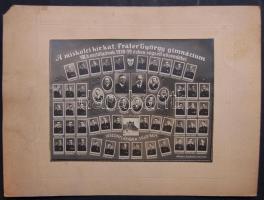 cca 1900-1940 5 db nagyméretű érdekes főleg tabló fotó