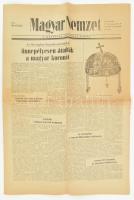 1978 A Magyar Nemzet jan 7-i száma a Szent Korona hazaszállításáról szóló hírrel