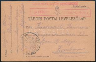 1916 Tábori posta levelezőlap / Field postcard VÖRÖSKERESZT KISEGÍTŐ KÓRHÁZ SZEPESBÉLA