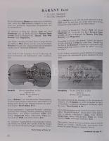 Benedek, Peter:
Ungarischer Geigenbau (Violin Makers of Hungary): A Detailed Documentation of the 1...
