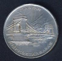 1956. 20Ft Ag "10 éves a forint" T:2 ph