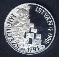 1991. 500Ft Ag "Széchenyi" T:PP Tanúsítvánnyal!