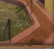 Polgáry Géza (1862-1919): Gőzfürdő (Rudas fürdő- Veli Bej fürdő) Olaj, vászon, jelzett 39x33 cm. Vás...