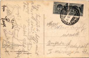 1929 Genova, Genoa; Cornigliano, Stadio Littorio (Dominante) / sport stadium, football match (fl)