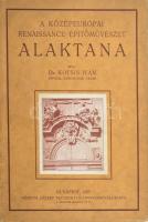 Kotsis István: A középeurópai renaissance építőművészet alaktana. Bp. 1927. Németh József. 89 l. 2 sztl. lev. 245 mm. Szövegközti képanyaggal. Fűzve, kiadói borítóban, jó állapotban