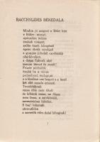 Babits Mihály:
Pávatollak. Műfordítások.
(Budapest), 1920. A Táltos kiadása (Helios sajtóipari üze...