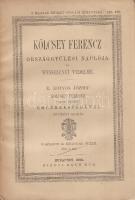 Kölcsey Ferenc:
Kölcsey Ferencz Országgyülési naplója és Wesselényi védelme. B. Eötvös József Kölcs...
