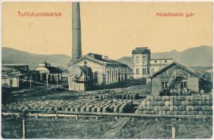 1909 Turócszentmárton, Turciansky Svaty Martin; Kőolajfinomító gyár. W.L. Bp. 5895. G. / petroleum refinery (fa)