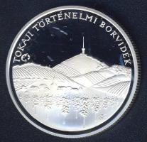 2008. 5000Ft Ag "Tokaji Történelmi Borvidék" T:PP Tanúsítvánnyal!