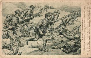 Military WWI Hungarian soldiers fighting with the Russian army s: Basch Árpád