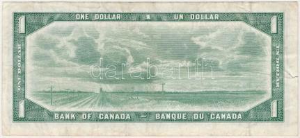 Kanada 1954. 1$ átalakított haj. Szign: Beattie-Coyne T:F kis szakadás
Canada 1954. 1 Dollar, modif...