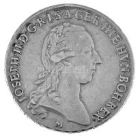 Osztrák Németalföld 1790M 1 Koronatallér / Couronne Ag &quot;II. József&quot; Milánó (29,54g) T:VF patina, jusztírozás, kis ph. Austrian Netherlands 1790M 1 Kronenthaler / Couronne Ag &quot;Joseph II&quot; Milan (29,54g) C:VF patina, unjusted, small edge error Krause KM#32