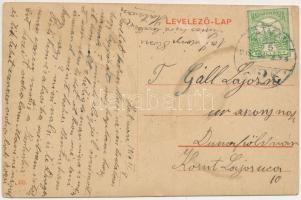 1916 Hatvan, Fő tér, Susitzky Soma, Lustig Dávid és Wahl S. üzlete, piac (Rb)