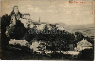 1914 Árvaváralja, Oravsky Podzámok; Árva vára. Pietschmann Ferenc kiadása / Oravsky zámok / castle (EK)