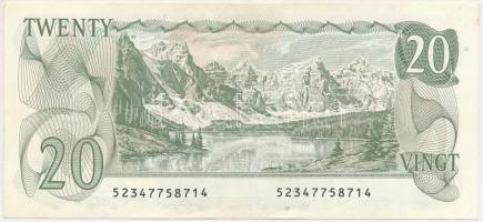 Kanada 1979. 20D T:F szép papír
Canada 1979. 20 Dollars C:F fine paper
Krause P#93c