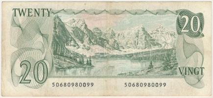 Kanada 1979. 20D T:F 
Canada 1979. 20 Dollars C:F
Krause P#93b