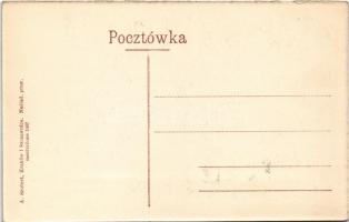 Csorsztin, Csorsztyn, Czorsztyn; Pieniny, Czorsztyn. A. Szubert / vár / castle (fl)