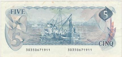 Kanada 1979. 5$ T:F apró szakadás
Canada 1979. 5 Dollars C:F small tear
Krause P#92a