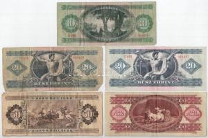 1969. 10Ft + 1975. 20Ft + 1980. 20Ft + 1984. 100Ft + 1989. 50Ft T:F,VG