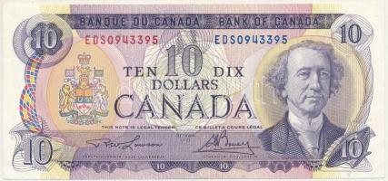 Kanada 1971. 10$ T:F szép papír Canada 1971. 10 Dollars C:F fine paper Krause P#88c