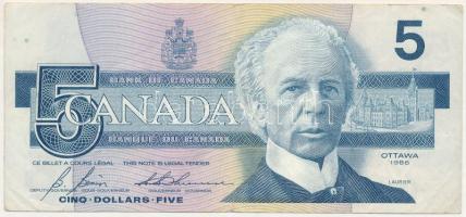 Kanada 1986. 5$ T:F Canada 1986. 5 Dollars C:F Krause P#95