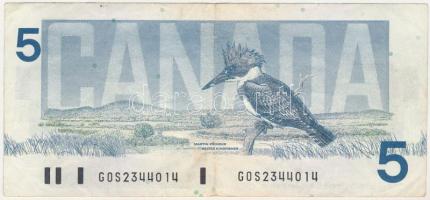 Kanada 1986. 5$ T:F
Canada 1986. 5 Dollars C:F
Krause P#95