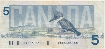 Kanada 1986. 5$ T:F
Canada 1986. 5 Dollars C:F
Krause P#95