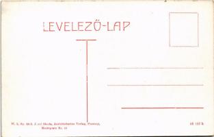 Dévény, Theben a. d. Donau, Devín (Pozsony, Bratislava); Dévényi vár és Árpádhegy, Árpád emlékmű. W....