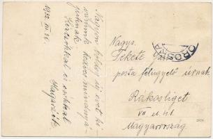 1932 Oroszka, Kisoroszi, Pohronsky Ruskov, Oroska; Conzum / Cukorgyári szövetkezet / cooperative sho...