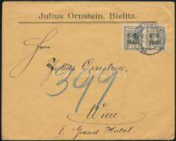 ~1920 Levél Bécsbe / Cover to Vienna