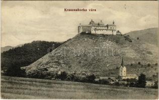 1912 Krasznahorkaváralja, Krásnohorské Podhradie (Rozsnyó, Roznava); Krasznahorka vára / Hrad Krásna Horka / castle (fl)