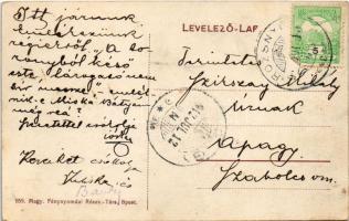 1912 Krasznahorkaváralja, Krásnohorské Podhradie (Rozsnyó, Roznava); Krasznahorka vára / Hrad Krásna...